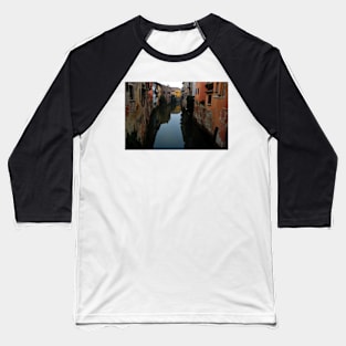 Rio Canal in Mantua, Italy Baseball T-Shirt